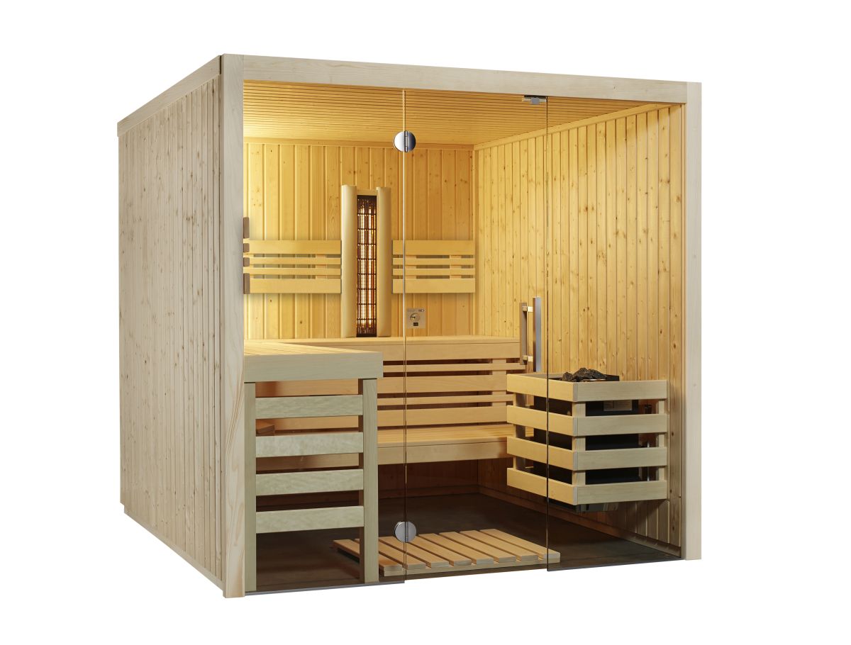 Infraworld Sauna-Infrarot-Kombikabine