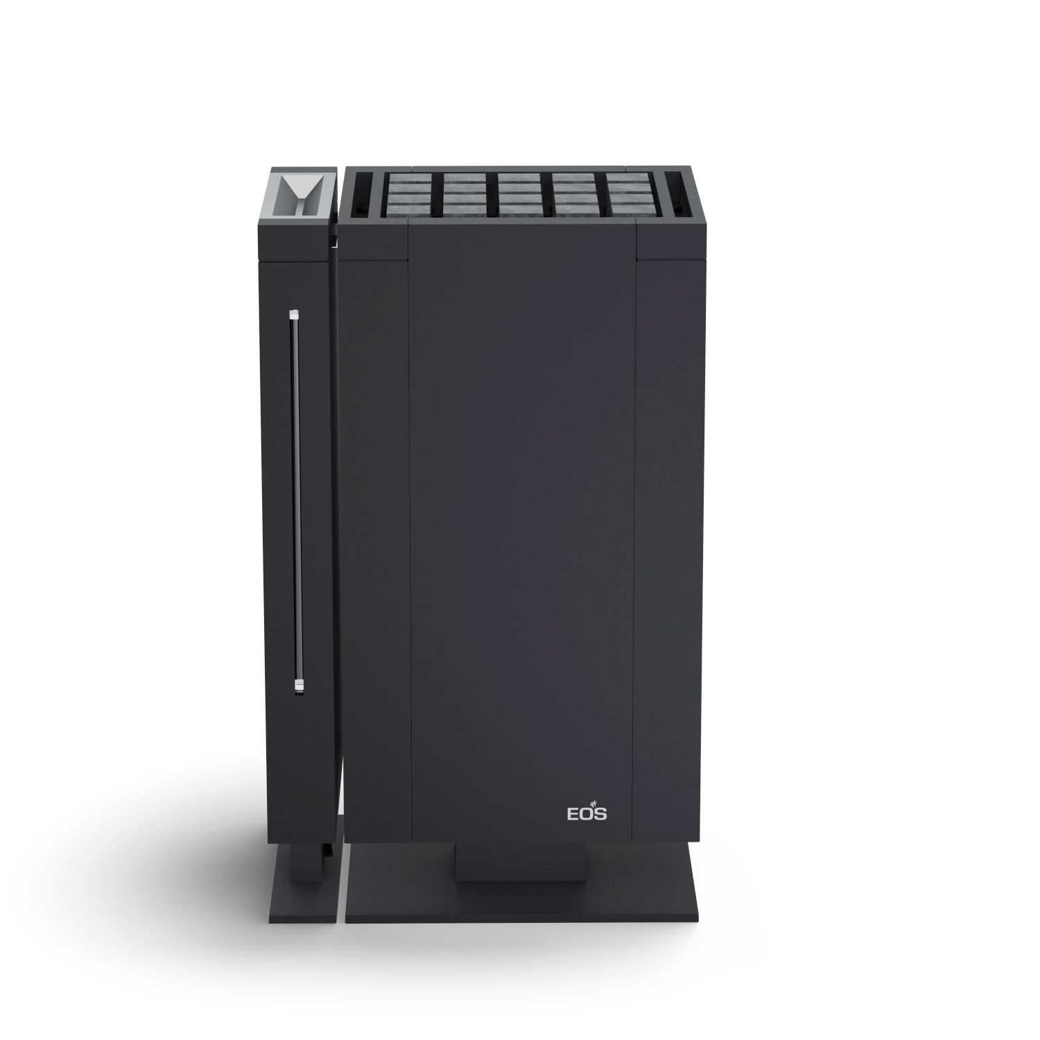 Verdampfer EOS Mythos Vapor anthrazit links 2,0 kW
