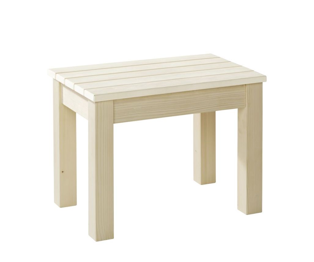Saunahocker Espe/Fichte 45x60x42 cm von Infraworld
