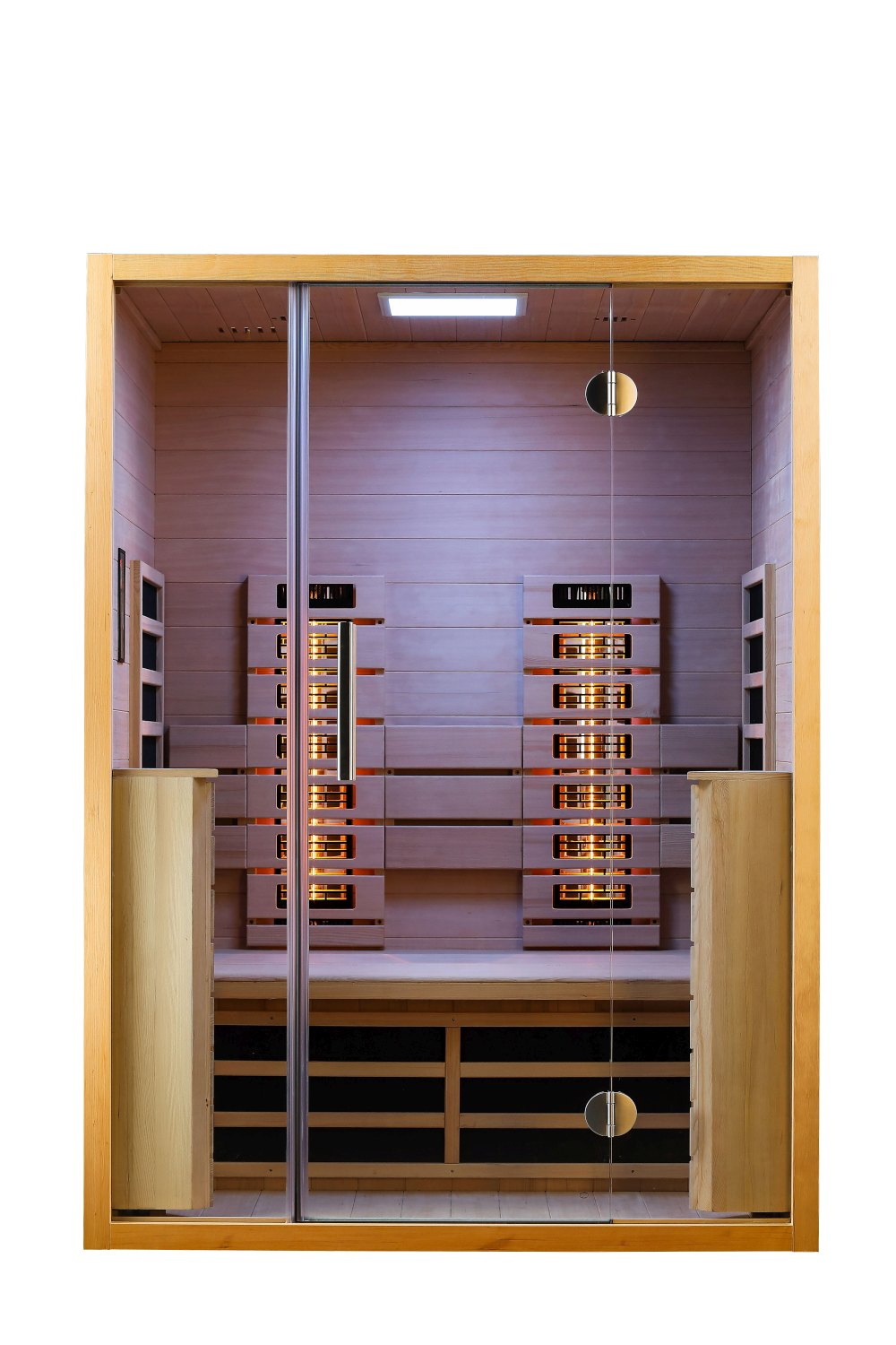 VITALhome Frontstrahler-Set (2 Stück) für Sunlight 120, 140 Infrarotkabinen