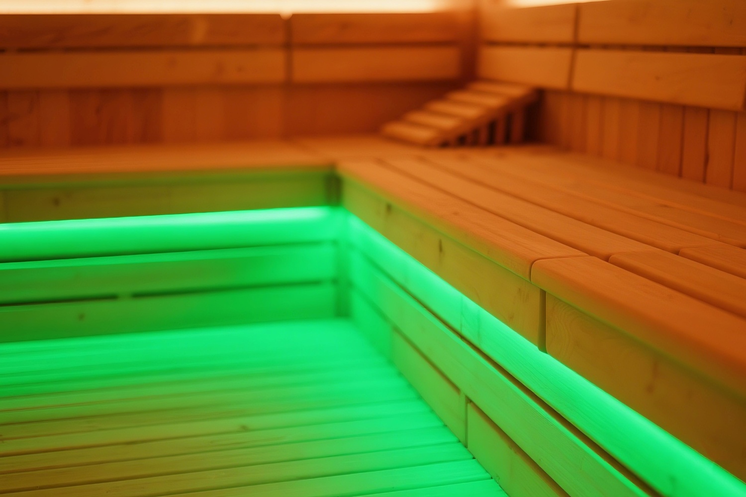 Sauna-Farblicht LED-Flexschlauch RBG WW 200 cm Verlängerung