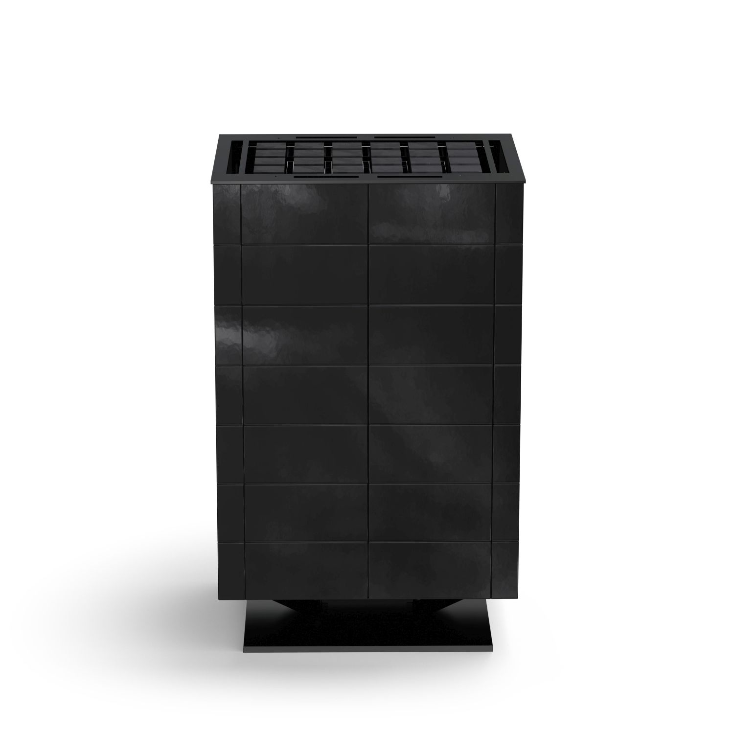 Saunaofen EOS Credo Keramik schwarz inkl. Steine 12,0 kW
