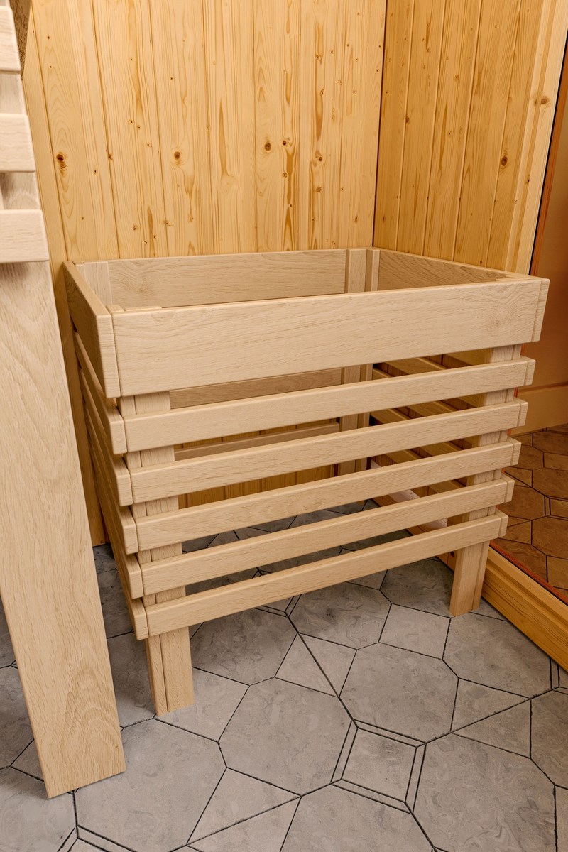 Karibu Sauna Askja - 216x234 cm, 68 mm Systemsauna | ohne Ofen