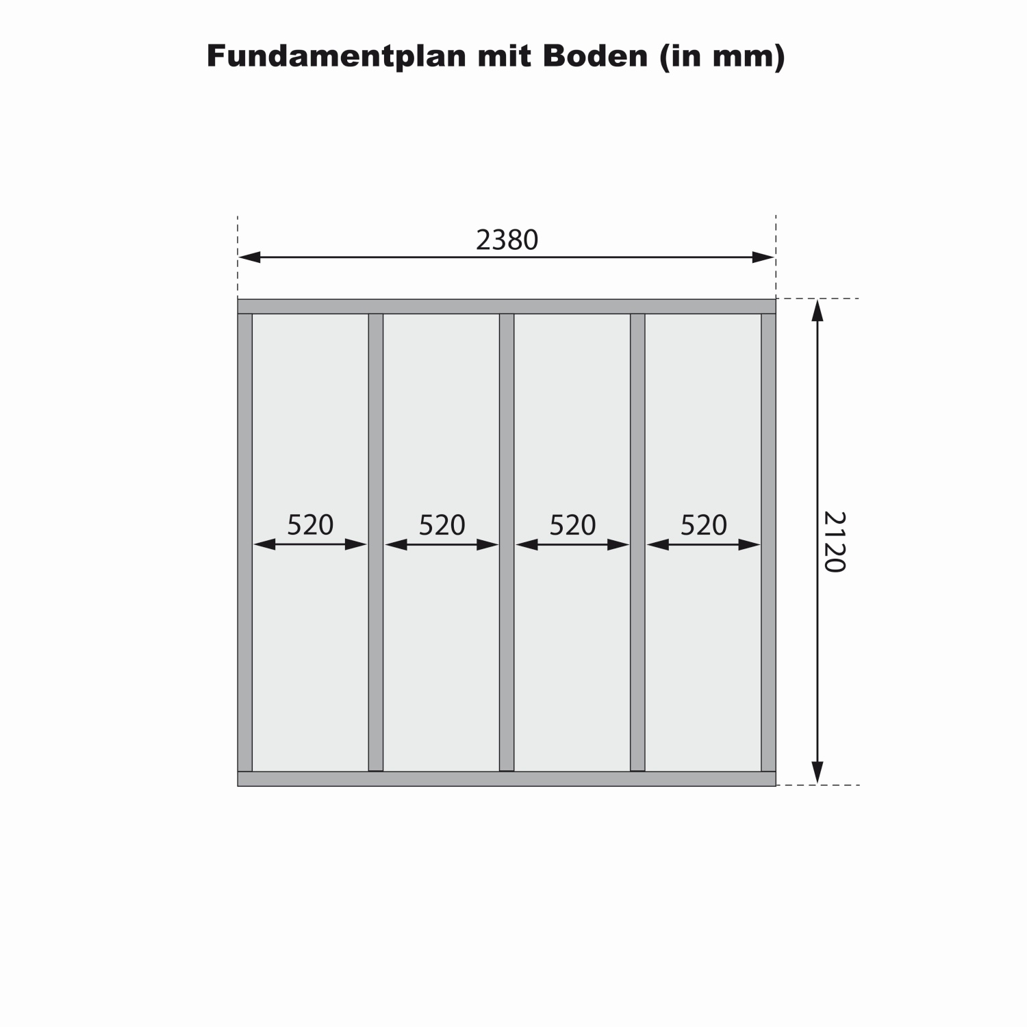 Fasssauna Quadro 1 Plus - 243x175 cm, 38 mm Außensauna | ohne Ofen