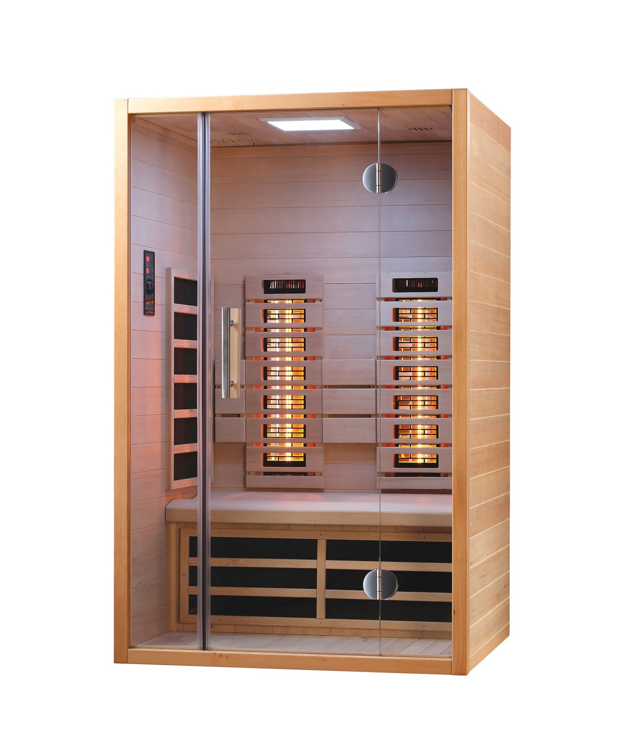 VITALhome Infrarotkabine Sunlight 120, kanadische Hemlock