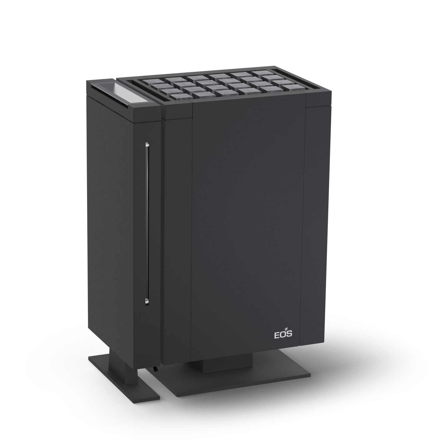 Verdampfer EOS Mythos Vapor anthrazit links 2,0 kW