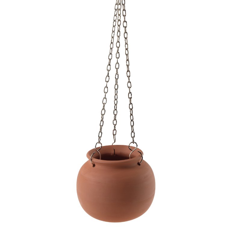 Aromatopf aus Terracotta Ø 14 cm, inkl. Kette